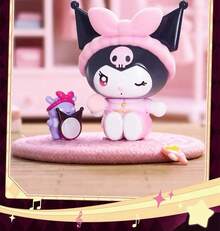 Miniso Figura de juguete de la serie Idol Sparkling de Sanrio Kuromi, lindo decorativo de escritorio y regalo coleccionable - Multicolor - Ver 8