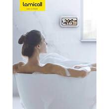 Soporte para Celular Ducha - 480 Rotation Bathroom Phone Holder Shower, Anti - Niebla, IPx6 Soporte Impermeable para Celular Regadera Bao Pared High Sensitive Touchscreen, para Celular 4 - - Blanco - Ver 7