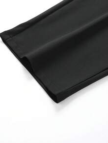 Plus Size Women Loose Casual Pants, Straight Leg Trousers For Daily Wear, Suitable For Spring, Autumn And All Seasons