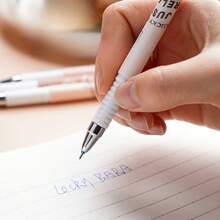 4/12 szt. zmazywalnych długopisów żelowych w kształcie zwierząt, tusz niebieski 0,5 mm, odpowiednie na okres powrotu do szkoły