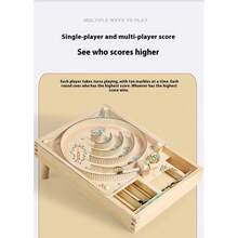 1 Stück vintage Holz Flippermaschine Spielzeug, Tischflipper Spiel, Weihnachtsgeschenk, Atmosphäre Dekoration