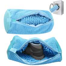 1/2pcs 360° Shoe Washing Machine Bag For All Shoe Types - Anti-Deformation, Machine Washable, Air-Drying, Protective Laundry Bag With Rich Fleece Inside, Perfect For Sneakers And Casual Shoes, - Multicolor - View 17