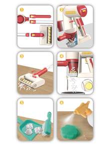 8 قطع/11 قطعة مجموعة مكنسة كهربائية متعددة الوظائف للأطفال - مجموعة تنظيف وكنس، أدوات تنظيف للأعمال المنزلية واللعب التمثيلي، لعبة تفاعلية لتنظيف غرفة الأطفال، أدوات لعب الأدوار، مناسبة للأولاد والبنات كهدايا عيد الميلاد والهالوين