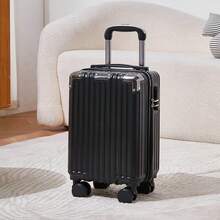 16-Inch Carry-On Luggage, Small Suitcase With Password Lock, Portable Handbag, Unisex Minimalist Design - Multicolor - View 10