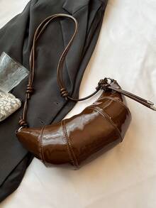 2025 New Croissant-Shaped Versatile Women's Handbag, Lightweight Commuter Small Crossbody Bag