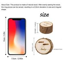 Personalized Double Slot Ring Box, Customized Wooden Ring Box For Wedding, Engagement, Proposal, Anniversary Gift, Unique Ideal Gift For Him And Her - Boyfriend, Girlfriend, Valentine's Day, Mother's Day, Birthday, Father's Day, Graduation, Wedding