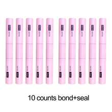 Waloshow Bond und Versiegeln, Entferner, 10ml Einzelwimpern Kleber und Versiegeln, Wimpernapplikator, 2 in 1 Cluster Bond und Versiegeln, Wimpernbürste, Kleber für Cluster Wimpern, Wimpernkleber, Pinzette, Bond für Cluster, Wimpern Bond & Versiegeln, Wimpernkleber, Wimpern Cluster Werkzeuge, Wimpernverlängerungswerkzeug, Wimpern Werkzeugsatz Wimpern Cluster Kit, Wimpern, Künstliche Wimpern