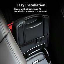 真皮车载纸巾盒，悬挂式纸巾架，适用于汽车座椅靠背、扶手箱，车内储物配件 - 均碼 - 查看 7