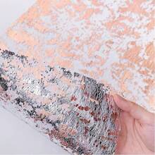 1pc Rose Gold Table Runner - Shimmery Mesh Runners For Wedding Bride Shower, Baby Shower, Christmas, Birthday Party - Multicolor - View 6