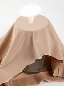 女士无缝三角裤，柔软透气冰丝短裤，舒适内裤 - 杏色 - 查看 8