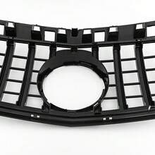 Front Hood Bumper Grill kompatibel für A-Klasse W176 A45 2012-2015 Ersatz Front Bumper Center Grill, Auto Front Hood Grill Grills - Für A-KLASSE W176 A45 2012-2015 - Übersicht 6