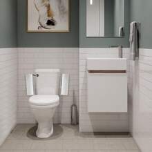 Soporte para papel higiénico sin taladro, estante de hierro para rollo de papel higiénico de baño, se adhiere a la puerta, soporte para toallas de cocina (blanco)