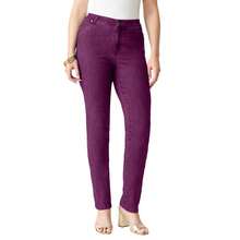 Roaman's Women's Plus Size Classic Stretch Straight Leg Jean