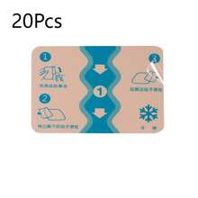 20片/套 艾灸贴，四向弹力，冷热皆宜。可用于膝盖、背部，放松身心，缓解疲劳。方便易用，温和不刺激，也可用于放松颈部，适用于身体多个部位。 - 彩色 - 查看 11
