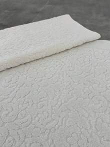 2-Pack Foot Towels – 50x70 Cm | 100% Cotton, Soft & Absorbent Bath Mats – MADE IN TURKEY - White - View 2