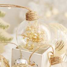 6PCS Christmas Ball Ornaments Set With Top Tier Surface Finishing Processes Decoration Suitable For Weddings Engagements Home Decor Christmas Decorations Room Decor Winter Christmas Decorations Home Christmas Gifts Christmas Decor