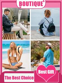 Cojín de asiento plegable LOVTOKIN, cojín de asiento para camping, cojín de asiento de espuma XPE impermeable para exteriores, cojín de asiento para estadio, con bolsa portátil, adecuado para picnics, senderismo, campos deportivos y viajes. Aplicable para campos deportivos, excursiones de mochilero, excursiones de senderismo, picnics, campos deportivos y gradas.