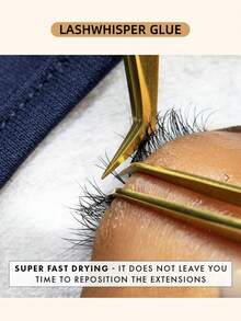 5ml Professional Eyelash Extension Glue, 0.5-1 Second Drying Time, Strong Bonding, Low Irritation, Long-Lasting - Black - View 3