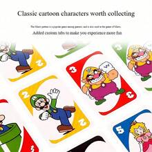 Mattel 官方 UNO 牌組遊戲套組，收藏版 Super/多版本系列，2-10 人派對桌上遊戲，團隊建設派對卡牌遊戲 - DRD00 一號 - 查看 5
