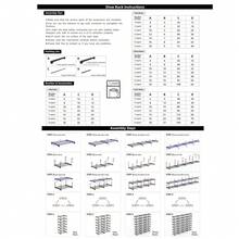 Large Capacity 8 - Tier Stackable Metal Shoe Rack For Adults, Ideal For Garage, Hallway & Office