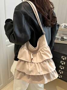 Women Shoulder Bags - Màu be - Xem 3