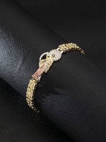 2025 Fall Exquisite Grim Reaper Santa Muerte Bracelet, 1pc | Faith Easter Catholic Religious Christian Jewelry For Women, Meaningful Gift For Mother's Day, Easter, Thanksgiving, Graduation - Men's Bracelets - View 1