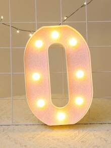 粉色LED字母数字灯,闪亮字母数字发光标志,字母A-Z,数字0-9,仙女灯,爱心,电池供电灯,最佳礼物,适合圣诞节装饰、房间装饰、卧室装饰、生日装饰、派对装饰、婚礼装饰、情人节装饰、墙面装饰和周年纪念派对,发光气球架数码相框。 - 粉色 - 查看 68