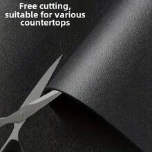 1pc Eye-Protecting Leather Desk Mat, Office Desk Pad, Large Mouse Pad, Laptop Desk Mat, Manicure Desk Mat, Coffee Table Mat, Vanity Table Mat, Super Large Tablecloth, Waterproof, Oil-Proof, Stain-Resistant, Wear-Resistant, Washable Home Dining Table Mat, Suitable For Various Tabletops, Large Dining Table Mat And Small Desk Mat, Fashionable Design, Perfect For Home Decor And Holiday Gifts, Kitchen Counter Mat