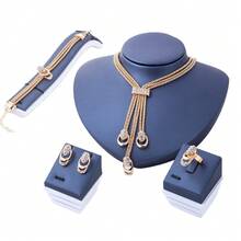 Jewelry Set - Light Luxury Style Women's Jewelry Suitable For Various Occasions - Preferred Gift Choice - 4 pcs/set - 查看 4