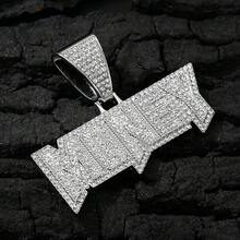 Miami Mens Cuban Link Chain Silver Gold Plated Bling Cuban Necklace Chain Men Iced Out Chain Hop Jewelry - NOLOVE-Bạc - Xem 7