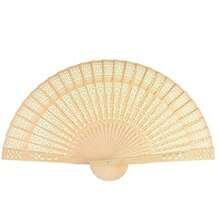 Japanese Folding Hand Fan, Sensu Style Bamboo Fan With Vintage Pattern & Tassel, Portable Handheld Fan For Wedding Favors, Summer Cooling, Photo Props, Traditional Ceremony Gift. 1-Piece - 杏色 - 查看 4