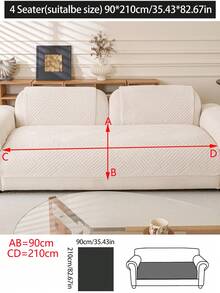 1 husă de pernă de canapea din pluș cald, pernă de șezut minimalistă modernă, husă de canapea rezistentă la praf și lavabilă, moale și rezistentă la decolorare, potrivită pentru animale de companie, se potrivește canapelei în formă de L și canapelei cu 1/2/3/4 locuri, potrivită pentru dormitor, birou, living