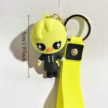 Cosplay Series Anime Figures Kawaii New Skz Kpop Women Cute Cartoon Figures Bag Pendant Keyring Car Key Chain Accessories Jewelry Toy Stray Gifts A Christmas And Birthday Gift For A Friend - Multicolor - View 5