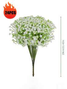 18 Stücke künstliche Schleierkraut Blumen mit Stielen, realistische künstliche Blumen für Zuhause, Büro, Blumenarrangements, Gartendekoration, Hochzeit, Geburtstag, Brautgeschenke