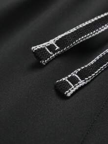 3pcs/Set Women Plus Size Loose Casual Straight Leg Pants, Suitable For Daily Wear, Spring, Autumn, All Seasons