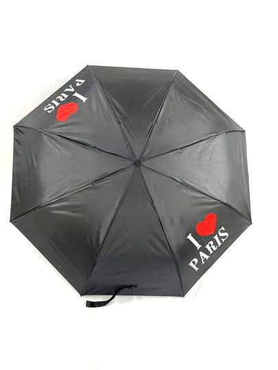 23" Transparent Umbrella With Automatic Opening