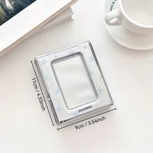 joumoswk Album na zdjęcia i karty z gwiazdą Y2K, album na zdjęcia 4*3 cale, mini album na karty Idol, album na zdjęcia, 20 dwustronnych stron, uchwyt na karty ze zdjęciami