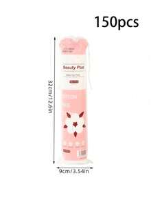 100 Stücke/150 Stücke/200 Stücke/300 Stücke Einweg Gesichtsreinigungspads aus Baumwolle, rund, doppelseitig verwendbar, dreischichtig, dick, Gesichtsreinigungstools für Hautreinigung und Make-up Entfernung, geeignet für alle Hauttypen, unisex, geeignet für Make-up, Augen-Make-up, Mascara und Nagellackentfernung, Hautpflege, Einweg Reinigungspads, geeignet für Zuhause, Reisen, Wohnheim, Urlaub