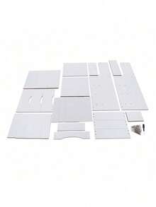 Tall White Nightstand W/ 3 Drawers Side Stand Cabinet Night Stand Bedside Tables Room Decor Home Decor Fall Decor Bedroom Decor - trắng - Xem 5