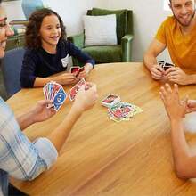 Mattel Official UNO Card Game Set Classic Collector's Edition Super/Multi-Version Collection 2-10 Players Party Tabletop Game Team Building Card Game - W2085- Playing Cards - View 6