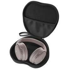 Estuche para auriculares QuietComfort, bolsa de almacenamiento EVA para auriculares inalámbricos Bluetooth con bolígrafo de limpieza