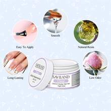 SAVILAND Builder Gel For Nails: Building Gel For El Nails Set With Mini Nail Lamp, Clear/Pink Rubber Base Gel, Builder For Nails Set For Nail Extension, Nails Yourself For Manicure Beginners - 無色 - 查看 5