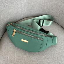 Women Fashion Waist Bag Casual Commute Sport Portable Shoulder Crossbody Bag With Multiple Pockets, Phone Pouch - Nhiều màu - Xem 8