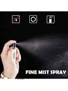 5ml Travel Outfit Marble Texture Perfume Bottle Commuting/Traveling Small And Convenient Reusable Spray Fragrance Tool For Men And Women - Nhiều màu - Xem 5