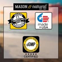 MASON NATURAL L-Lysine 500 Mg With Calcium - Improved Immune Function, Enhanced Nutrient Absorption, Essential Amino Acid, 100 Tablets - Flavor NameA - View 5