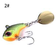 1pc/6pcs Popular Fishing Lures Small Spinner Vibration Long-Distance Metal Rig Bait For Bass, Trout, Perch, 0.317oz/0.459oz Artificial Hard Bait Spoon Lures