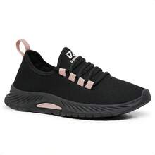 Women's Ultra Light Sport Walking Gym Fitness Running Shoes - 乾枯玫瑰色 - 查看 4