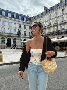 Áo khoác cardigan cổ chữ V dáng rộng LUBI Basic, kiểu dáng thoải mái, chất liệu vải dệt kim mềm mại, màu trơn, thích hợp mặc thường ngày vào mùa xuân, thu và đông, phù hợp cho sinh hoạt hàng ngày, đi làm, uống trà chiều, du lịch, ngày lễ tình nhân, năm mới. Màu đen. - màu đen - Xem 4