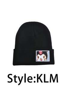 Sanrio 1Pc Kuromi Winter Warm Knit Hat Cartoon Hello Kittys Soft Comfortable Ski Cycling Cap Hat Gifts(Some Parts May Be Random)