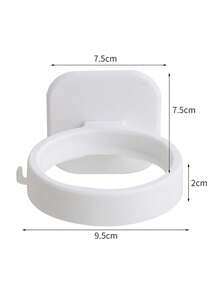 1个无孔吹风机架，多功能壁挂式浴室通风管道收纳架。新款壁挂式吹风机架。浴室收纳架，浴室储物架。家居日用品，方便实用。浴室配件，浴室装饰配件 - 彩色 - 查看 10